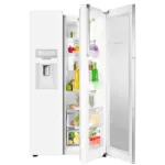 ساید بای ساید اسنوا گالری هوشمند 35 فوت مدل ARS3Di-L300W سفید متالیک