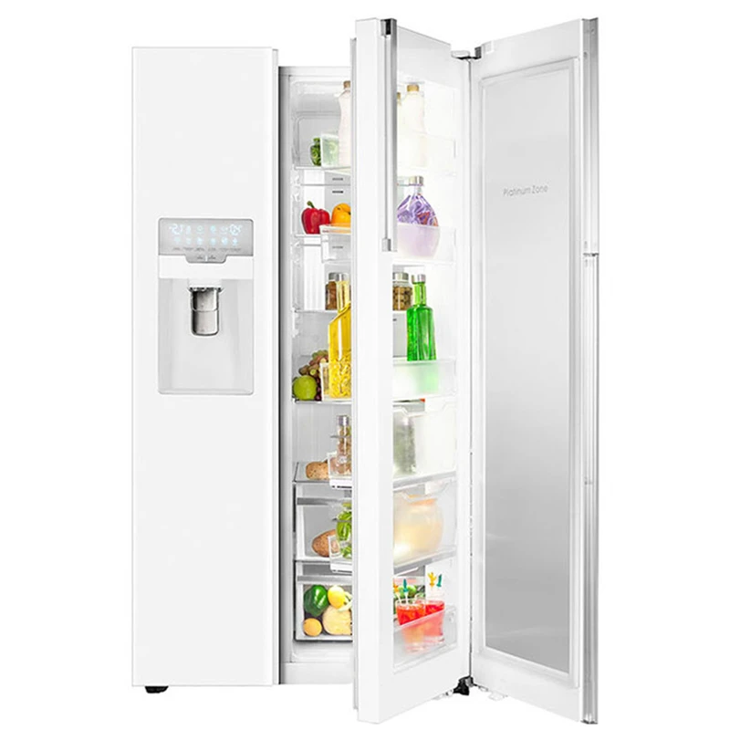 ساید بای ساید اسنوا گالری هوشمند 35 فوت مدل ARS3Di-L300W سفید متالیک