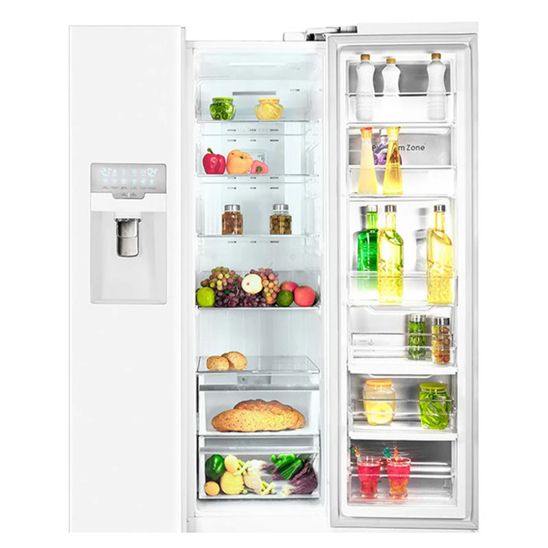 ساید بای ساید اسنوا گالری هوشمند 35 فوت مدل ARS3Di-L300W سفید متالیک