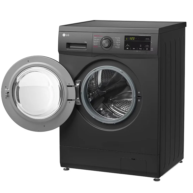 ماشین لباسشویی 8 کیلوگرم اتوماتیک ال جی مدل F4J3TYG6J