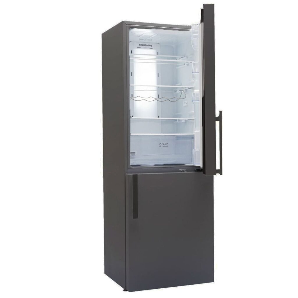 یخچال پایین فریزر اسنوا فیت افرا هوشمند 24 فوت مدل SBDi-S100 تیتانیوم قسطی
