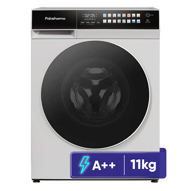 ماشین لباسشویی 11 کیلوگرم اتوماتیک پاکشوما مدل X106 W اقساطی