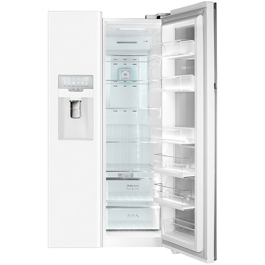 ساید بای ساید اسنوا گالری هوشمند 32فوت مدل ARS3Di-M200-W سفید متالیک قسطی