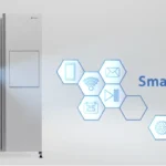 یخچال فریزر ساید بای ساید اسنوا  27 فوت مدل S2DI-S110قسطی