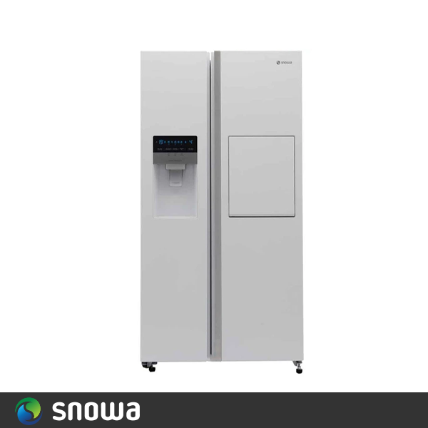 یخچال فریزر ساید بای ساید اسنوا  27 فوت مدل S2DI-S110قسطی