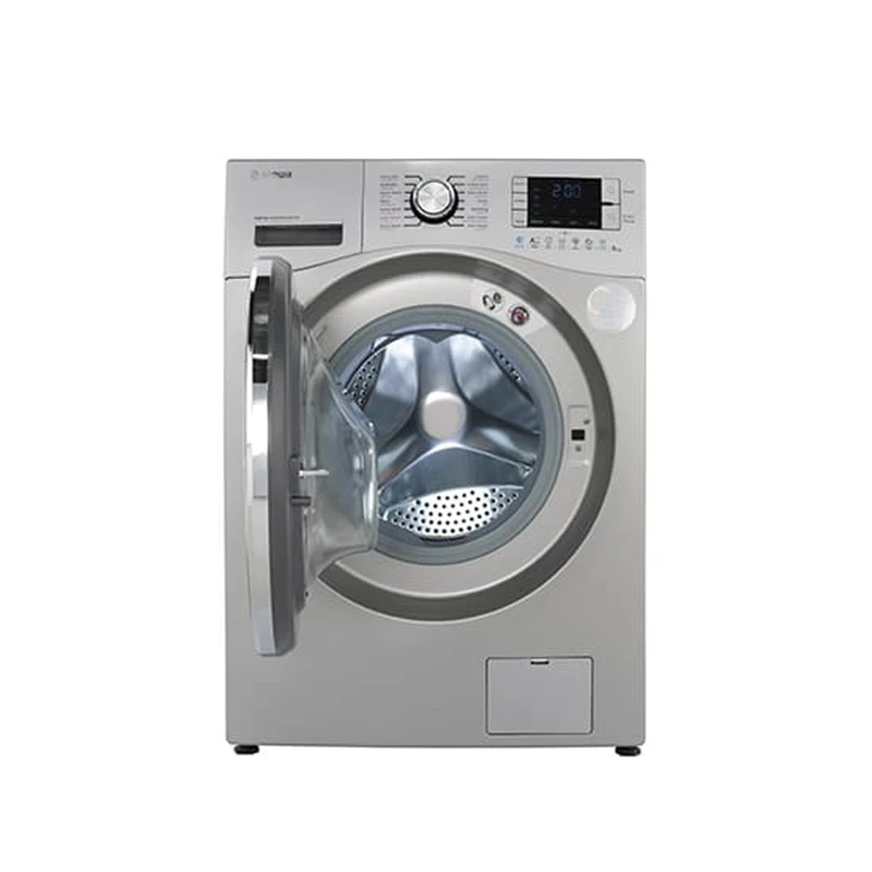 ماشین لباسشویی اسنوا 8 کیلویی اکتا آوین Q-BLDC 8 مدل SWM-D80S استیل قسطی